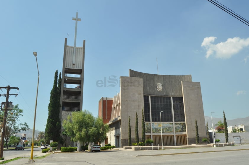 Parroquia del Inmaculado Corazón de María en la colonia Torreón Jardín.