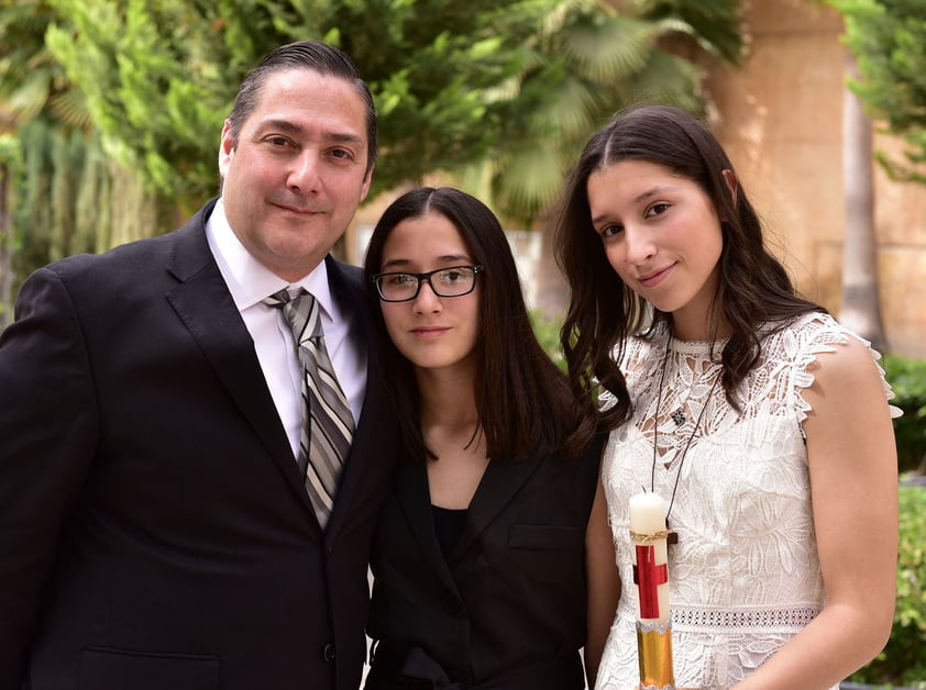 Luis, Luisa y Bárbara.