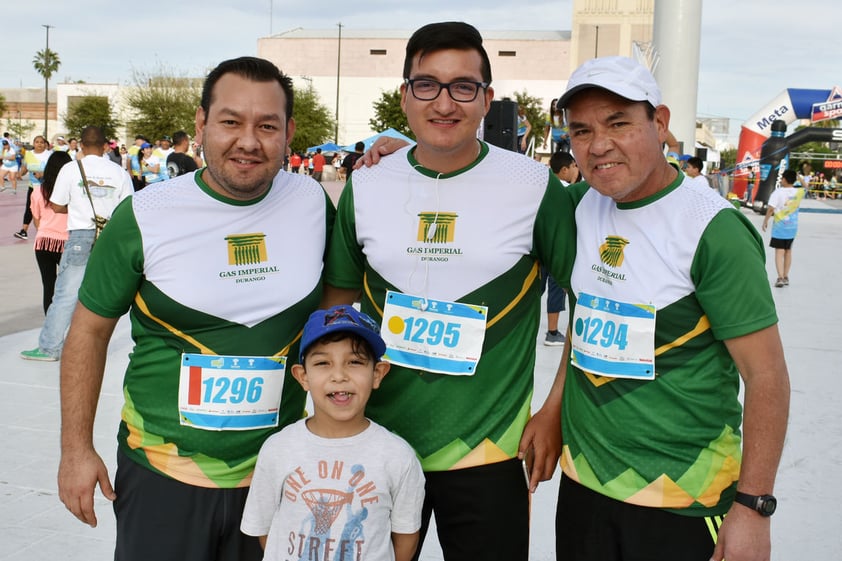 Luis Ángel, Eduardo, Gerardo y Leonel.