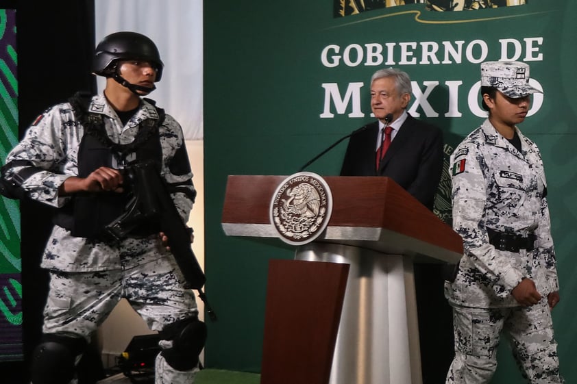 En mes y medio los agentes de la Guardia Nacional ya portarán este tipo de vestimenta.