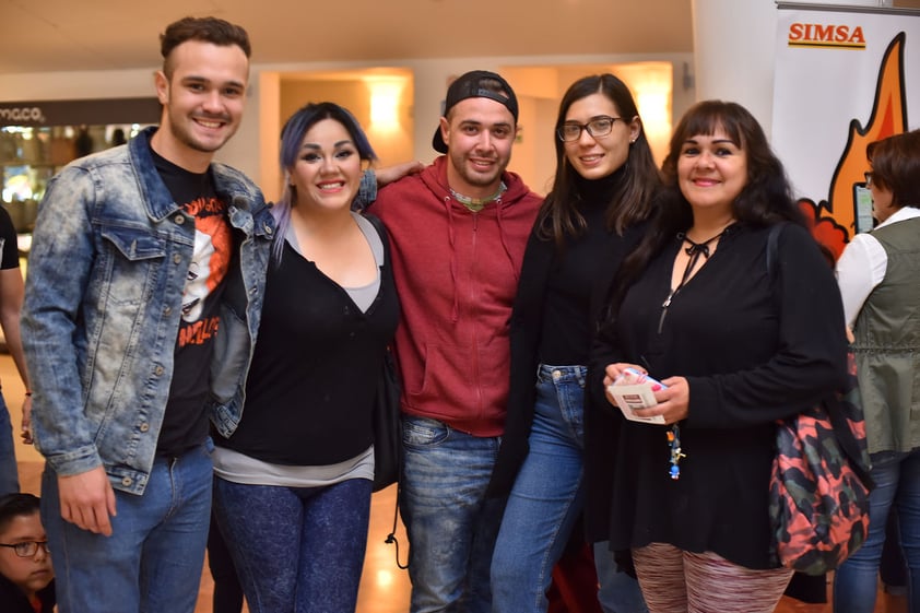 28032019 Tomás, Malena, Ricardo, Alejandra y Malena.