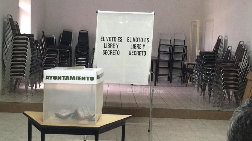 A las 8:00 horas inició la jornada electoral.