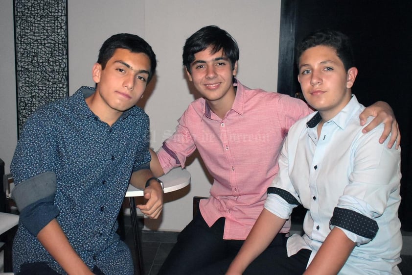 Adrián, Alejandro y Pablo