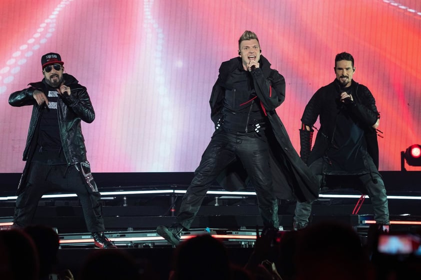 Backstreet Boys ofrecen concierto en el Sports Arena de Budapest