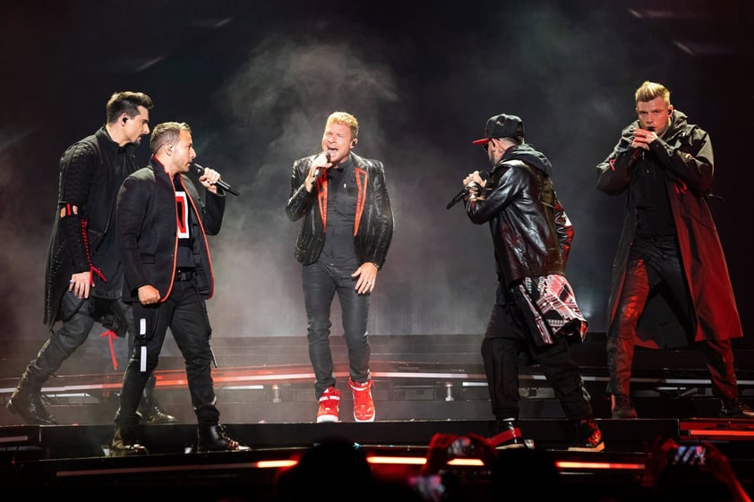 Backstreet Boys ofrecen concierto en el Sports Arena de Budapest