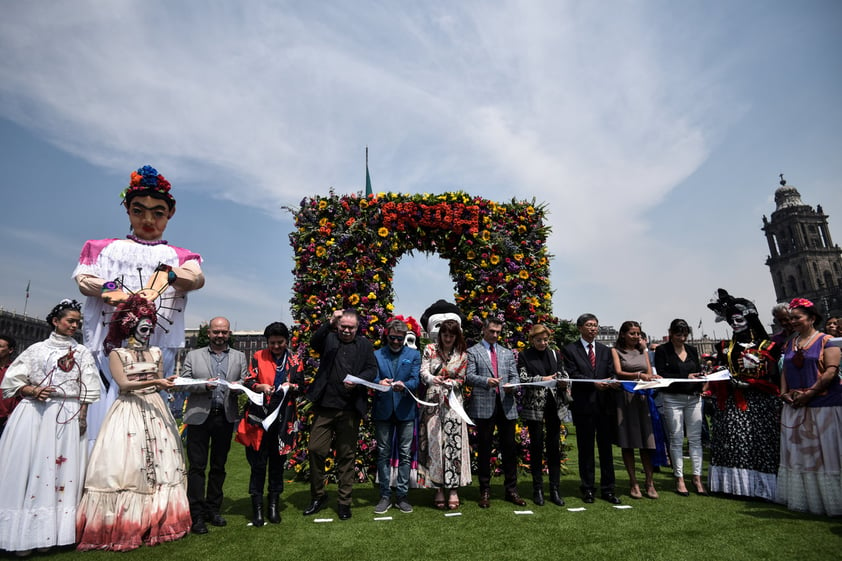 Conmemoran 112 años del natalicio de Frida Kahlo