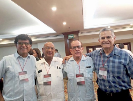 Alberto, Gustavo, Rubén y Jorge.