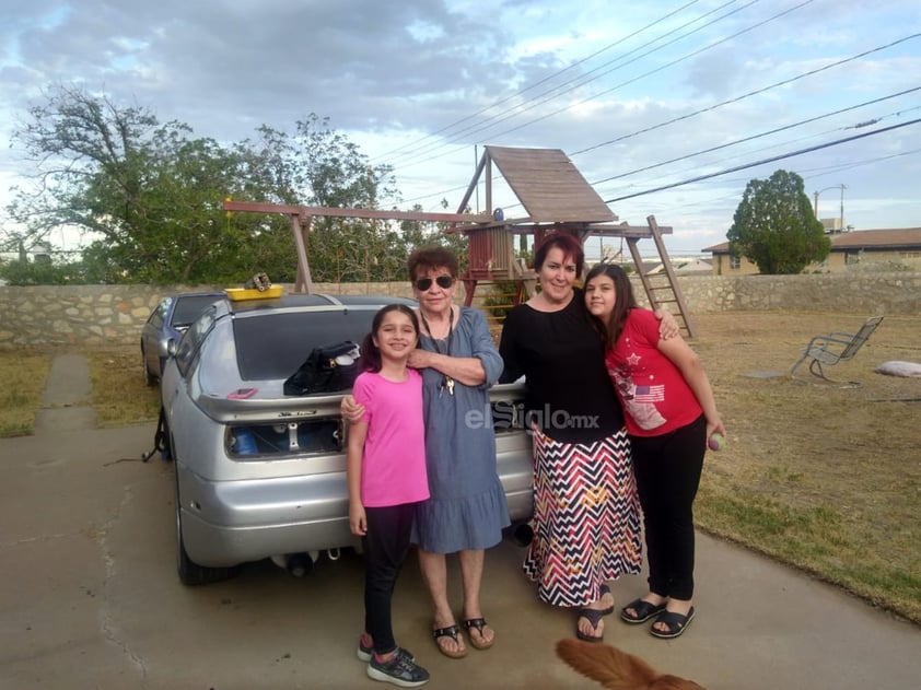 Andrea, Gloria, Bertha y Sofía.