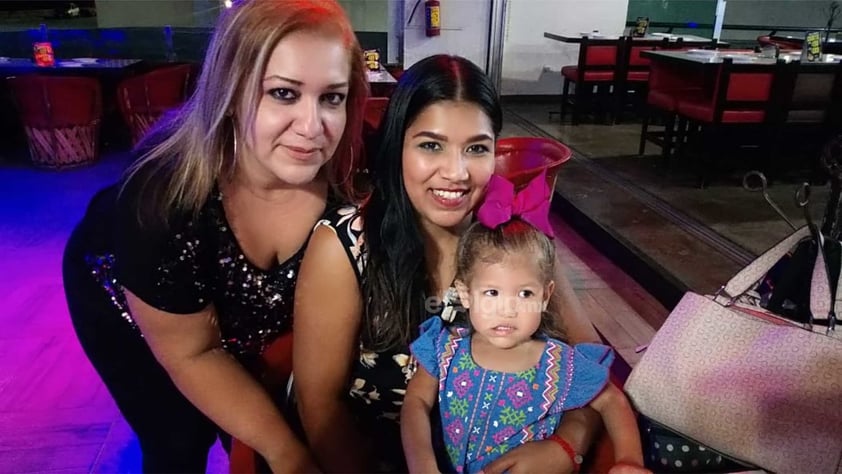 Liliana, Ale e Isabella.