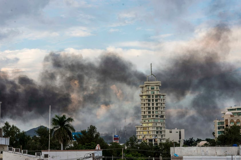 Alrededor de las 15:30 horas la ciudad fue escenario de enfrentamientos armados y terror.