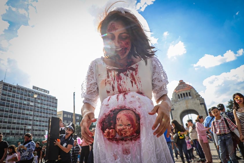 Marcha Zombie 2019, CDMX.