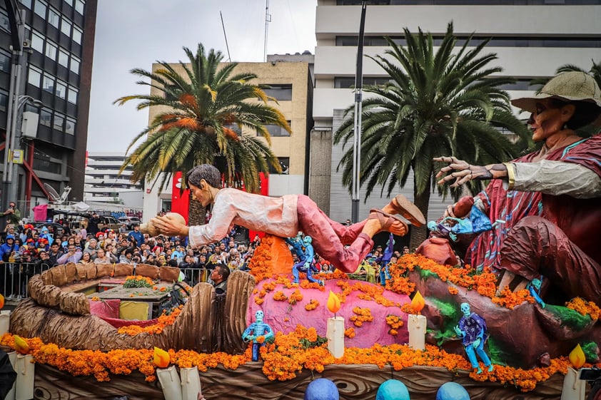 Mega Desfile de Día de Muertos 2019 en CDMX.