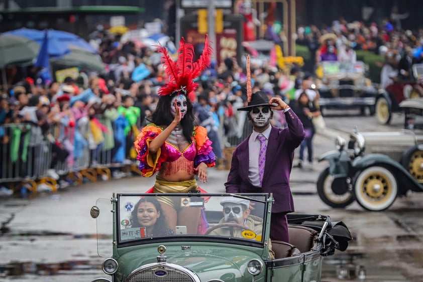 Mega Desfile de Día de Muertos 2019 en CDMX.