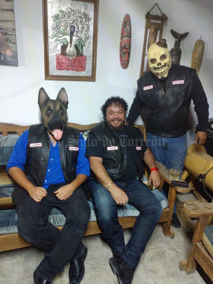 10112019 ANIVERSARIO.  Moto Club Templarios en La Laguna celebran aniversario y lo replican en todos los lugares donde tienen hermanos.