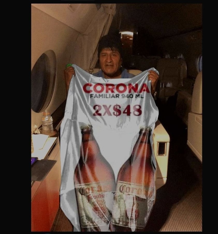 Los mejores memes de la llegada de Evo Morales a México 