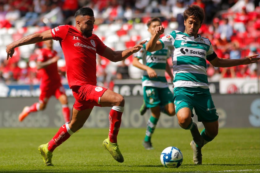 Los Guerreros de Santos Laguna salieron con el empate contra Toluca