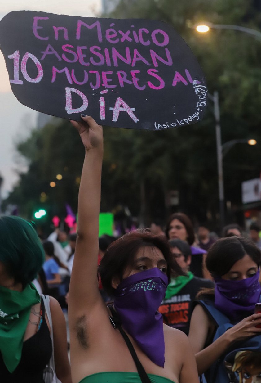 'Es la segunda vez que marchamos de manera masiva y lo vamos a seguir haciendo hasta que las autoridades nos escuchen'.