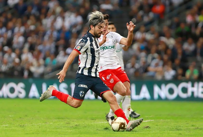 Rayados de Monterrey derrota 2-1 a Necaxa en la ida de las semifinales de la Liga MX