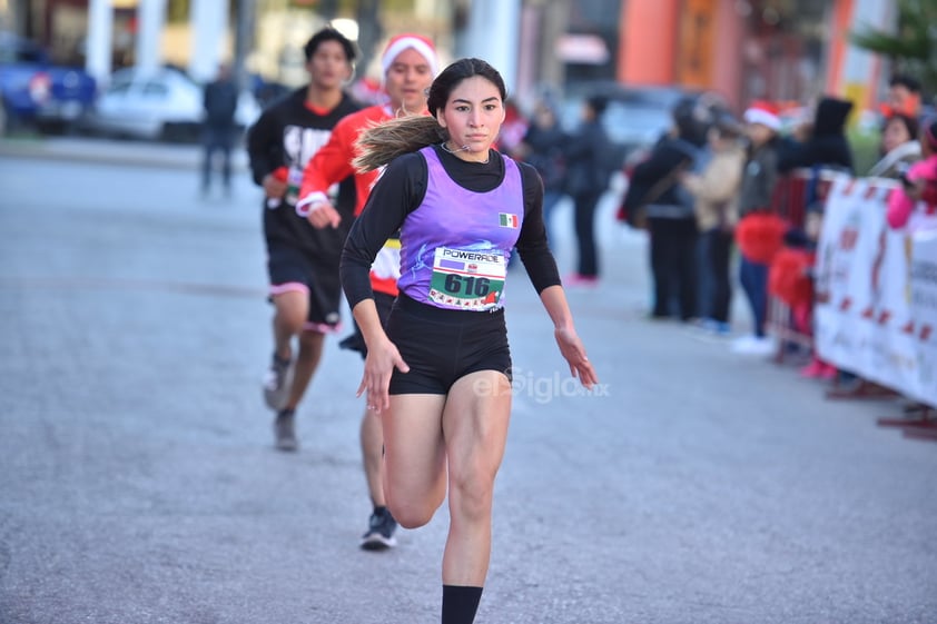 Festejan navidad en Torreón con una prueba atlética