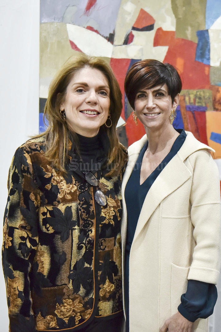 Alejandra Alvarado y Laura Calleja.