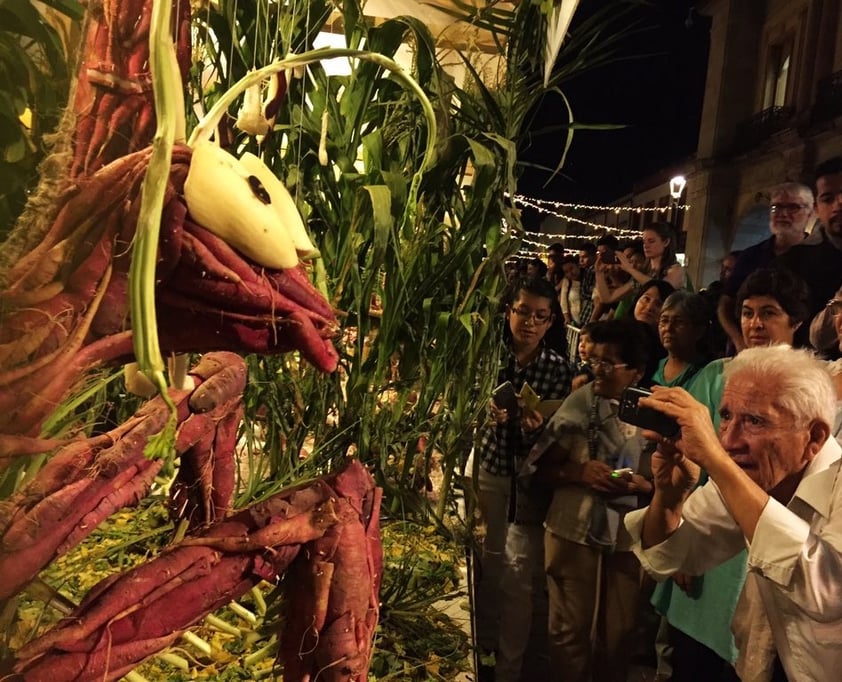 La noche de los rábanos, en Oaxaca.