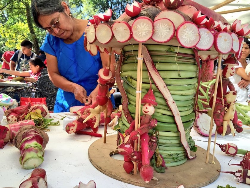 La noche de los rábanos, en Oaxaca.