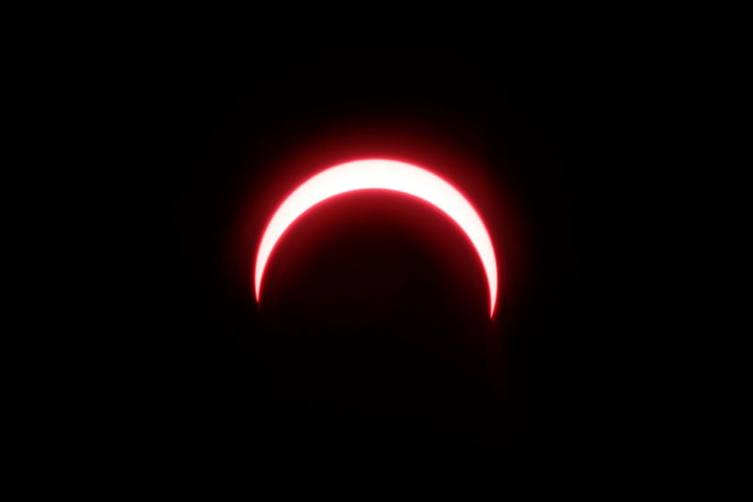 El previo eclipse anular de sol, en febrero del 2017, fue visible también en Indonesia.