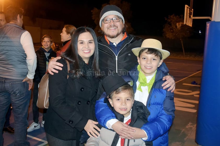 Cecy, Vidal, Luis Carlos y Vidal