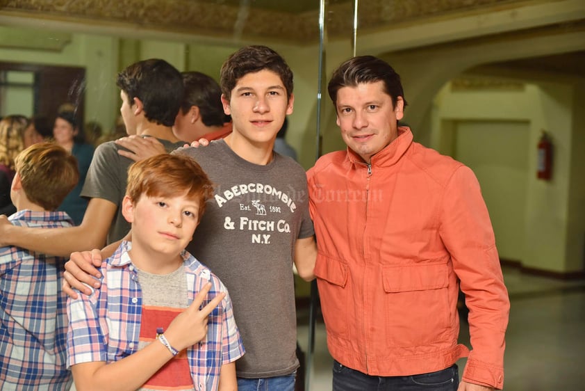 Andres, Santiago y Rodrigo