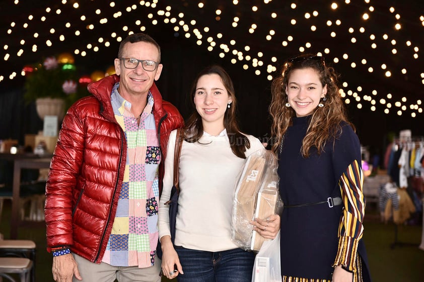 Alberto, Luciana e Ivanna.