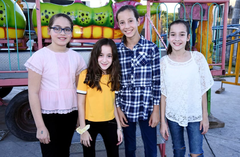 Mariana, Arantza, Camila y Natalia