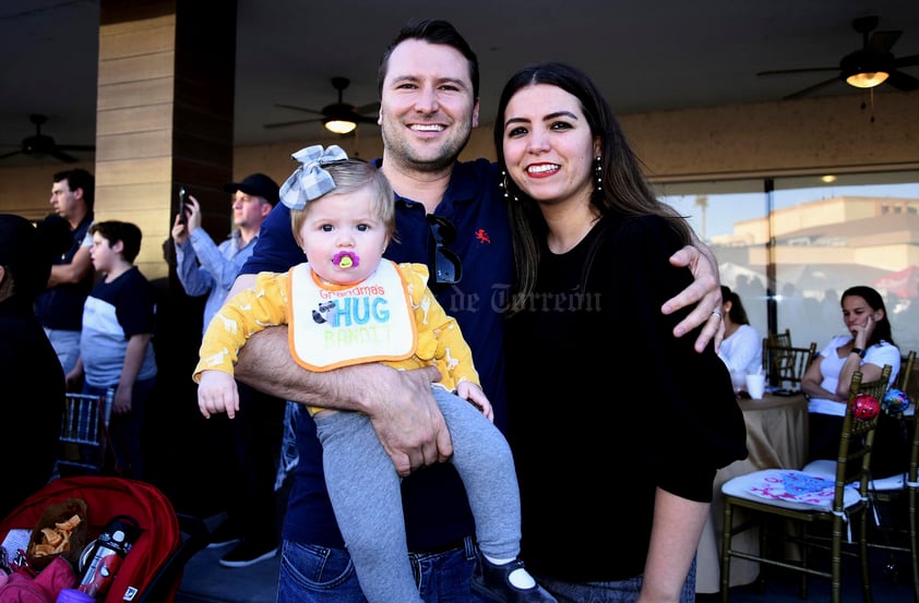 Oscar, Ana Pau y Ana Sofía