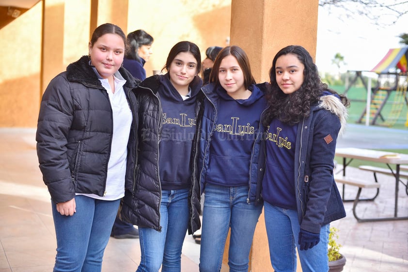 Fanny, Sofía, Barbie y Fernanda