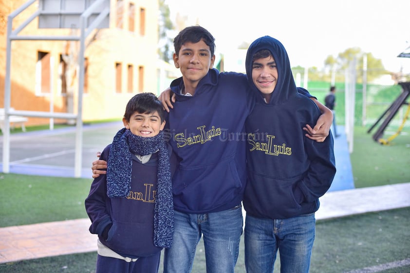 José Luis, Sebastian y Mauricio