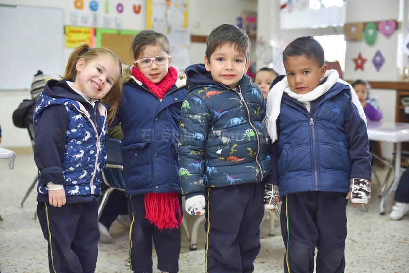 Luis Ángela, Bárbara, Jesús y Nicolás.