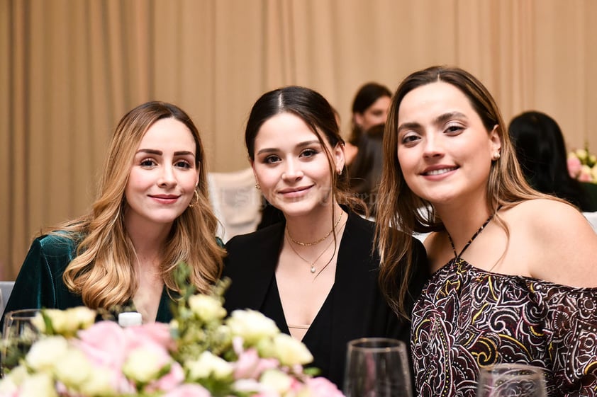 Mariana, Alicia y Luisa.