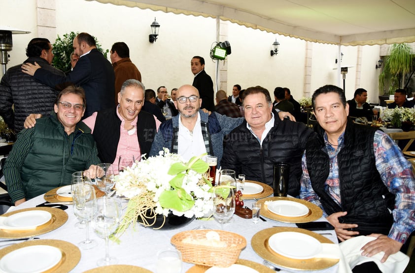 Jesús González, Jesús Monarrez, Ricardo Gamboa, Enrique González, Dibero Olivier