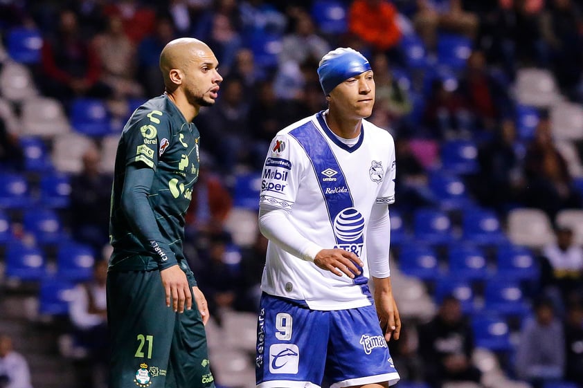 Los Guerreros de Santos Laguna empataron 2-2 ante Puebla en un partido desafortunado para los laguneros