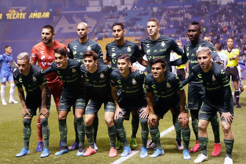 Los Guerreros de Santos Laguna empataron 2-2 ante Puebla en un partido desafortunado para los laguneros