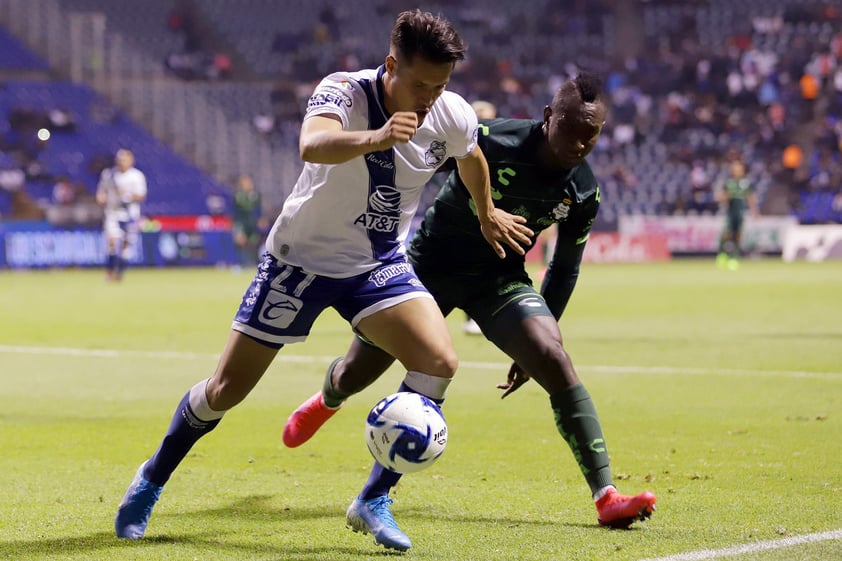 Los Guerreros de Santos Laguna empataron 2-2 ante Puebla en un partido desafortunado para los laguneros