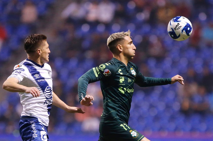 Los Guerreros de Santos Laguna empataron 2-2 ante Puebla en un partido desafortunado para los laguneros