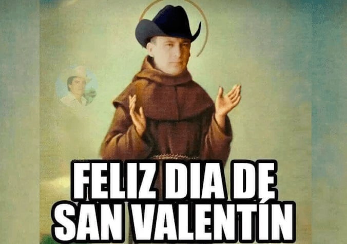 Celebran el 14 de febrero con memes en la red 