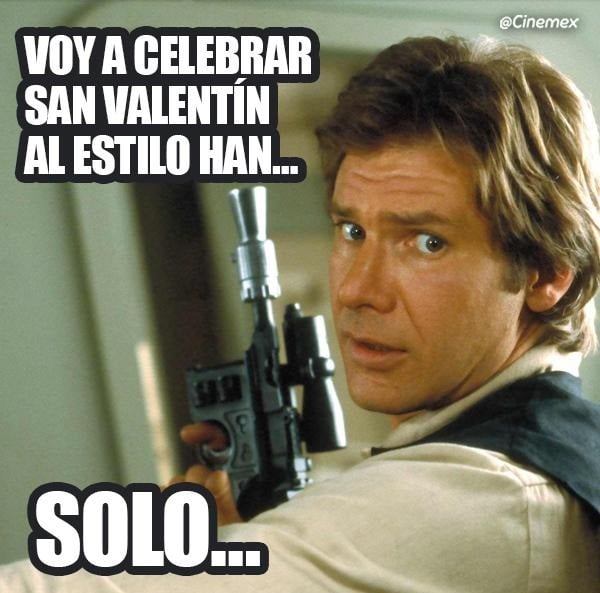 Celebran el 14 de febrero con memes en la red 