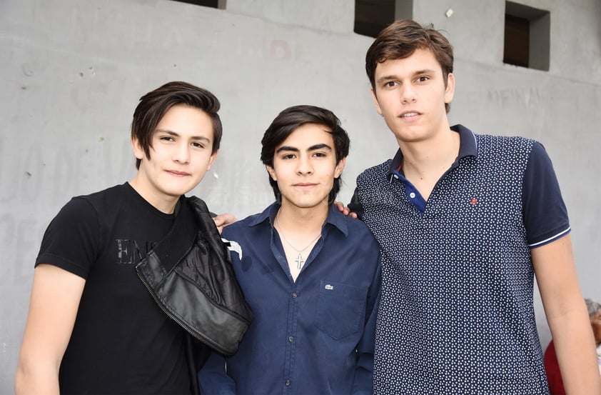 Alfredo, Luis, Iván