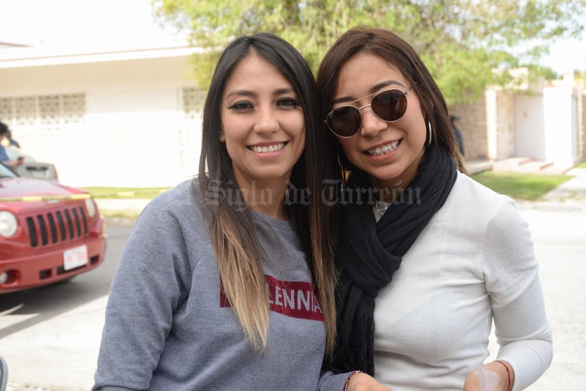 22032020 Muy guapas en reciente evento deportivo.