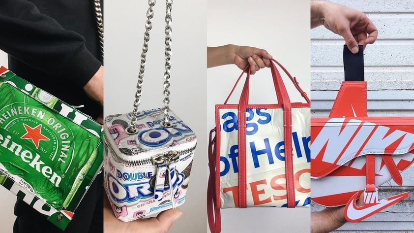 Pero hablando de bolsos, existe una cuenta que recopila los diseños más cotizados del momento, y no se trata de alguna influencer que muestra su clóset repleto de bolsos costosos, si no de una peculiar manera de reinterpretar los increíbles diseños.