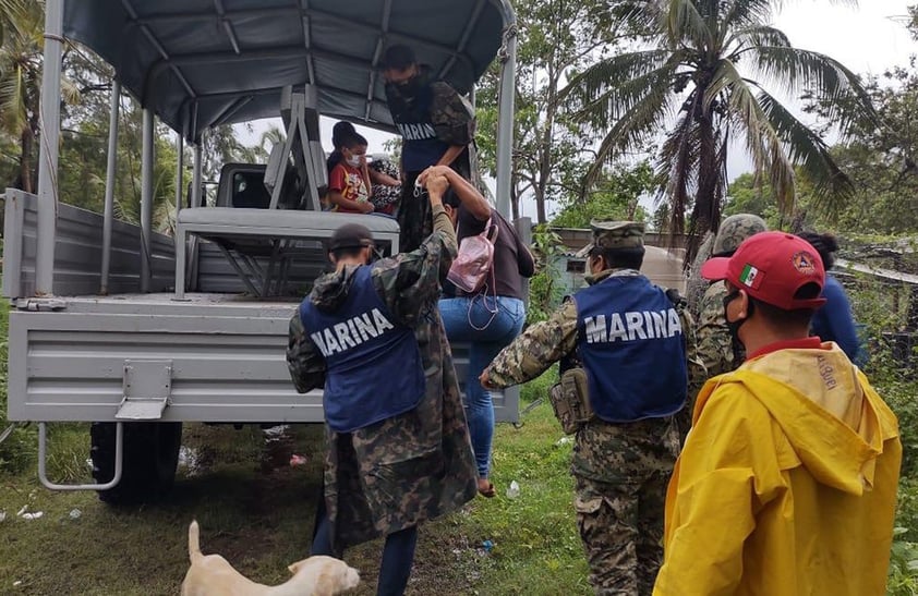  La tormenta tropical 'Cristóbal' se desplaza por el Golfo de México