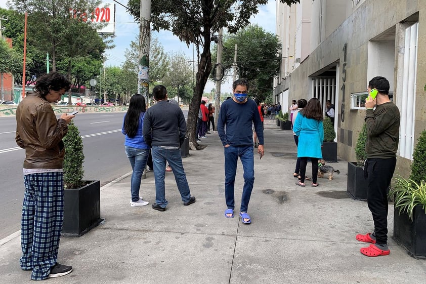 La jefa de Gobierno, Claudia Sheinbaum, dijo en su cuenta de Twitter que se activaron los protocolos.