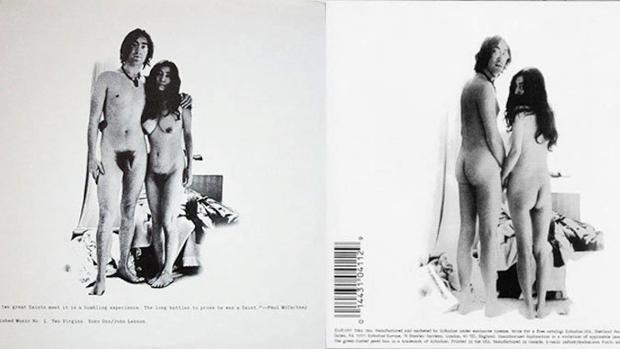 TWO VIRGINS: John Lennon y Yoko Ono aparecen desnudos en el álbum icónico. Antes ambos ya habían recibido a la prensa en su cuarto de hotel, acostados y a la vista de todos o perseguidos por las autoridades estadounidenses.