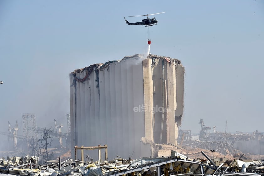 Líbano enfrenta consecuencias de devastadora explosión en puerto de Beirut